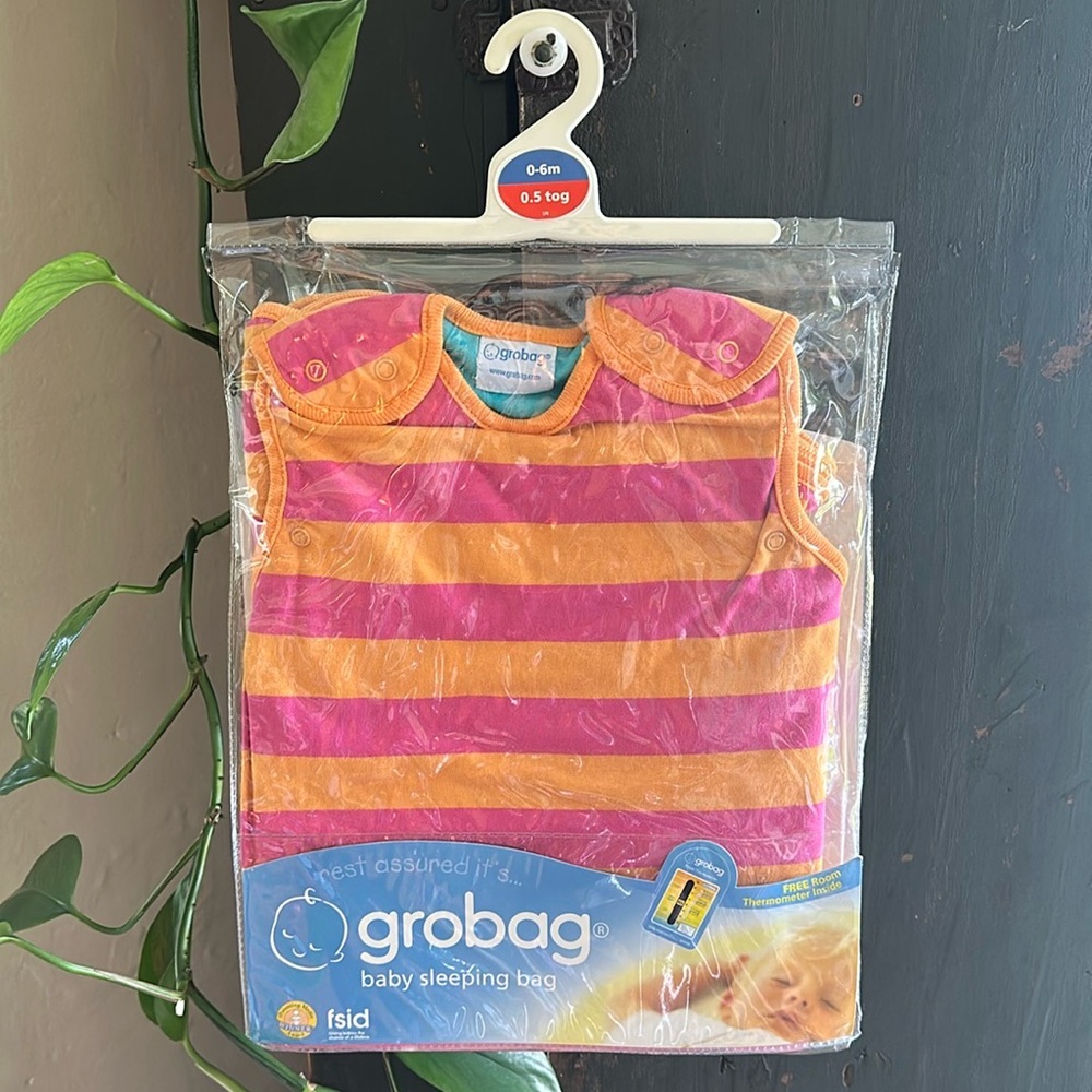 grobag sleep sack 0.5 Tog size 0-6 Months NWT